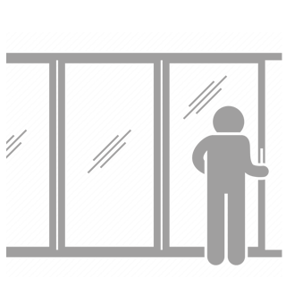торговые помещения с витражными окнами